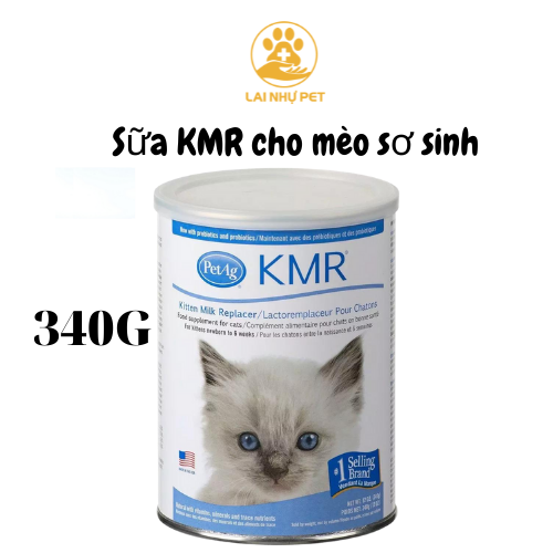 Sữa bột dành riêng cho mèo sơ sinh kmr 340g- lai nhự pet