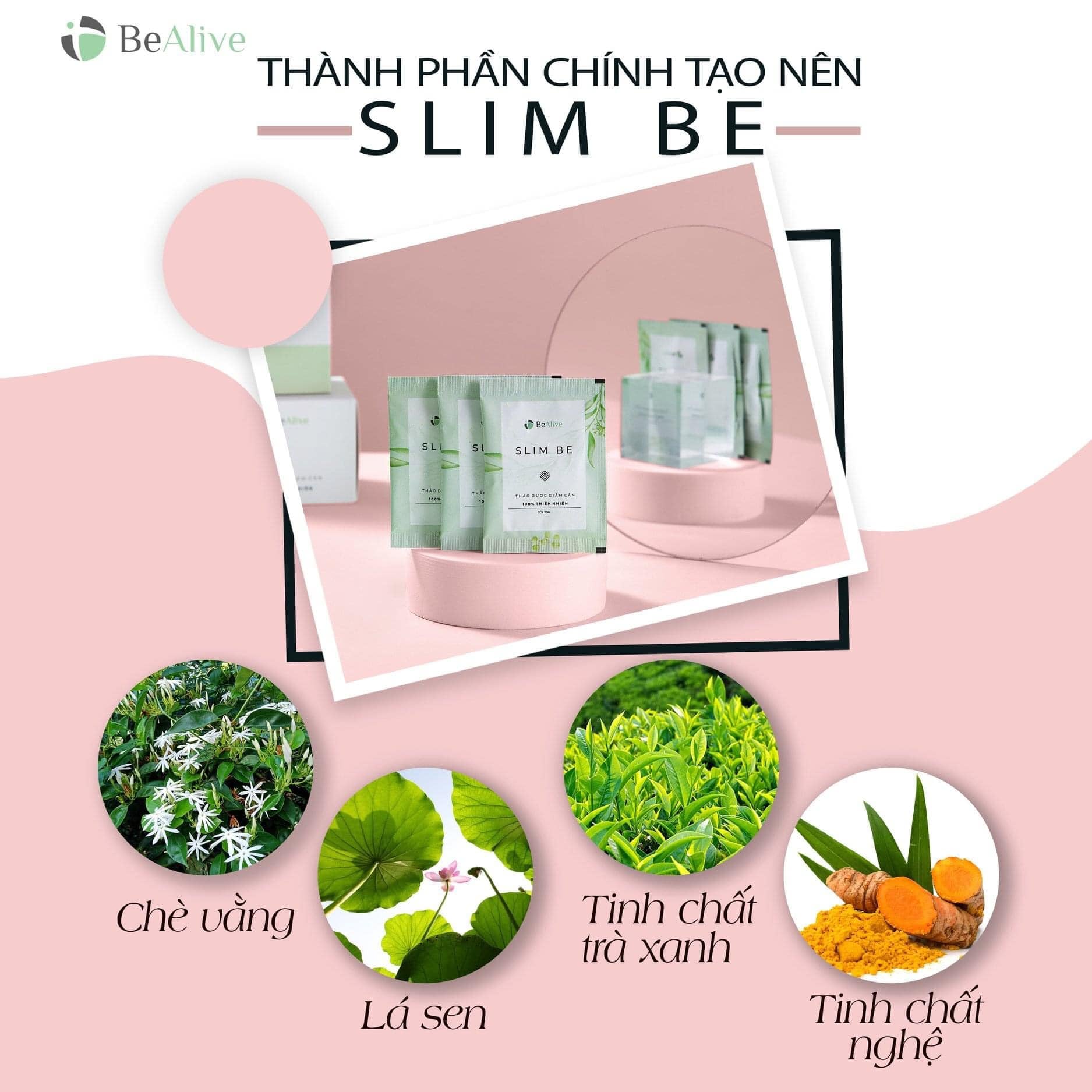 Giảm Cân Slim Be Mẫu Mới chính hãng