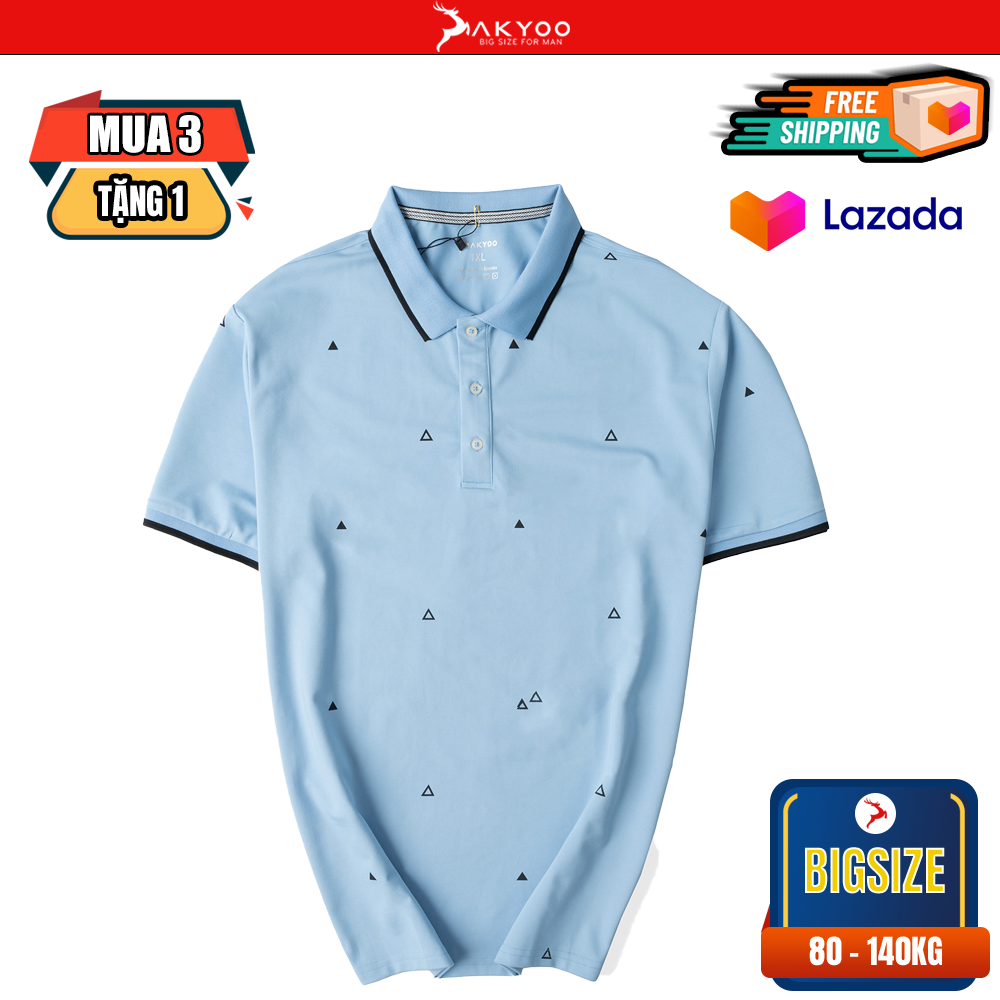 Áo Polo Xanh Họa Tiết Nhí Dành Cho&hellip;