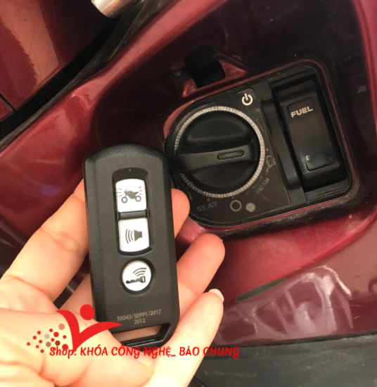 Chìa khóa smarkey xe máy Honda