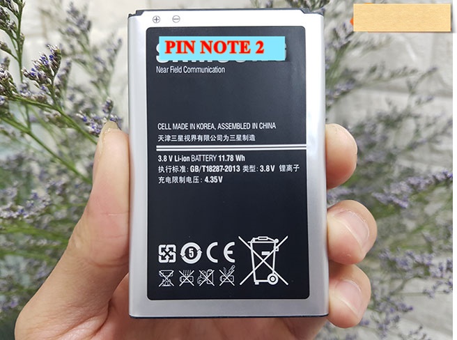 [HCM]Pin thay thế cho Samsung Note 2 dung lượng 3100 mAh