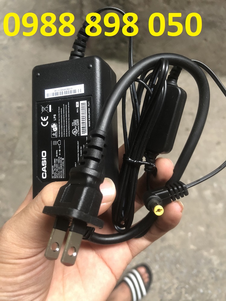 ADAPTER ĐÀN ORGAN CASIO 12V 1500MA BẢN GỐC