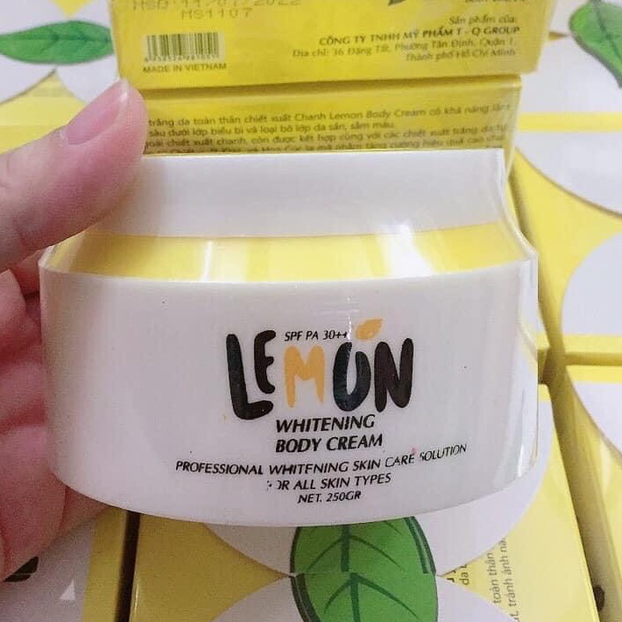 [HCM]BODY CHANH LEMON