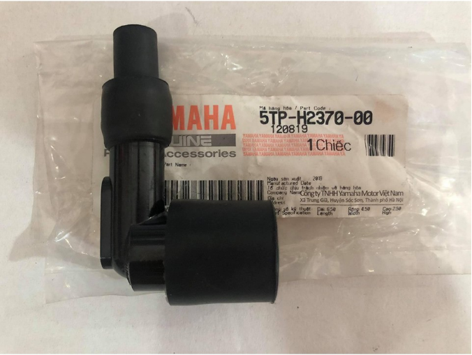 Chụp bugi Sirius Jupiter Nouvo 1 - 2 - 3 zin YAMAHA / tẩu Bugi Sirius