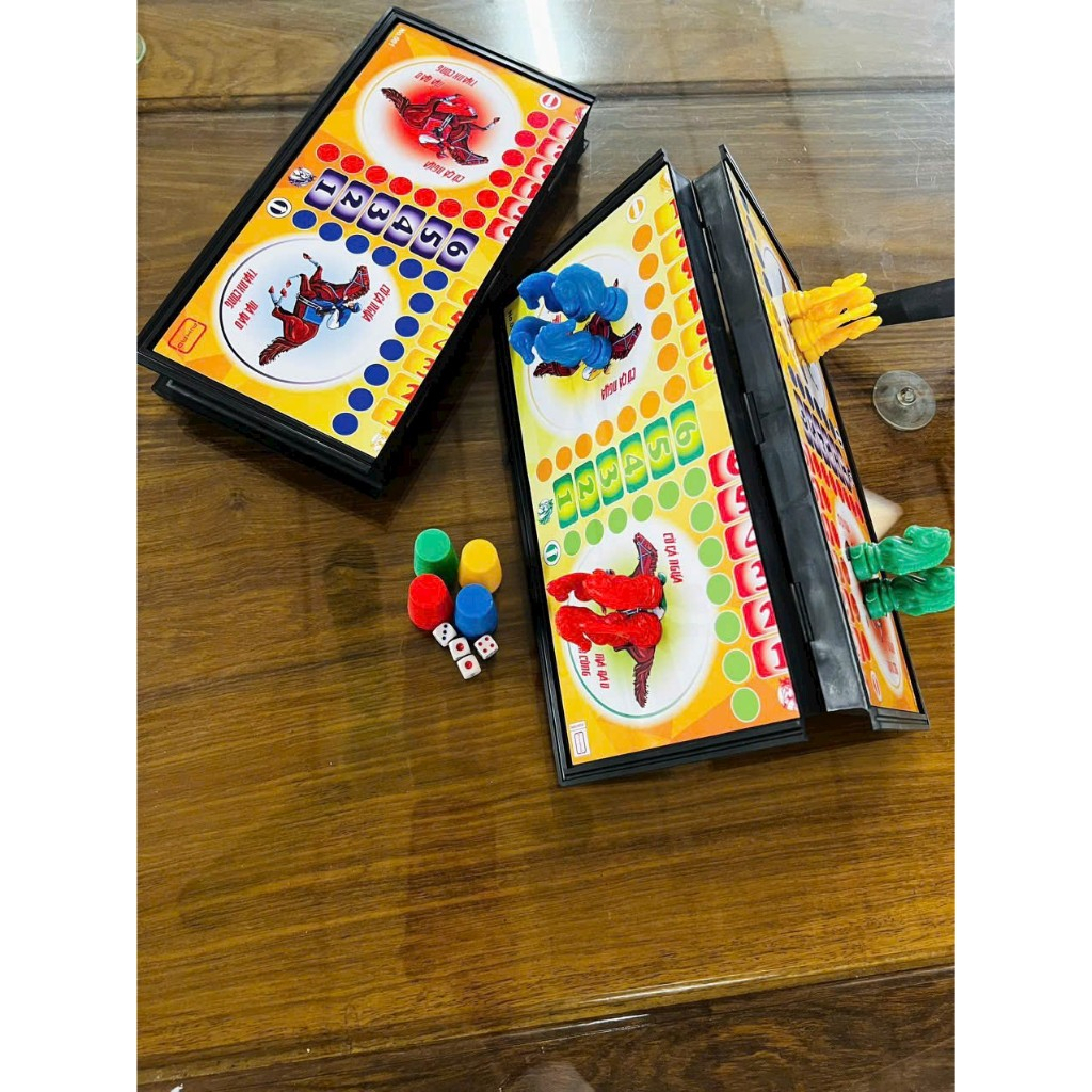 Bộ Cờ Cá Ngựa Có Nam Châm Chuẩn Quốc Tế ( Kích Thước 28cm X 28cm )