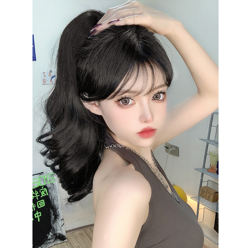 Tóc Ngoặm Đuôi Ngựa thẳng