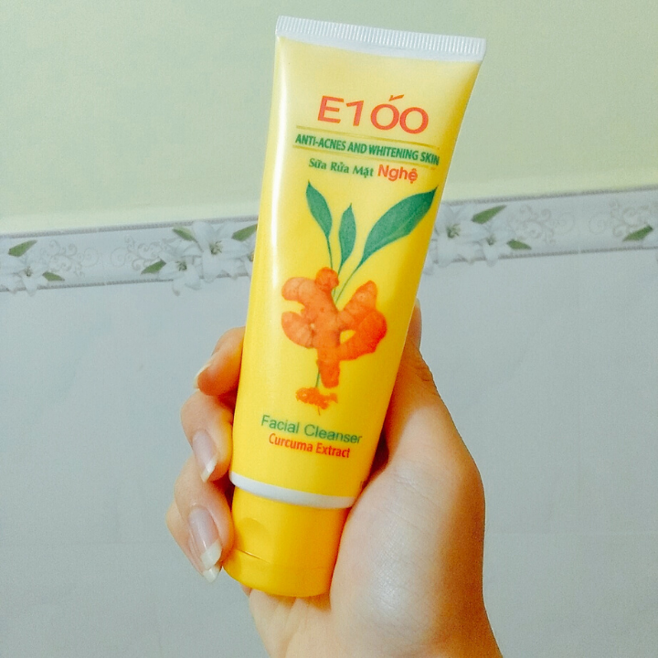[HCM]SỮA RỮA MẶT E100 NGHỆ 100G