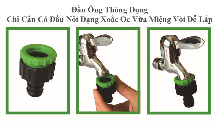 Vòi Xịt Giãn Nở 15m – 30m Magic Hose