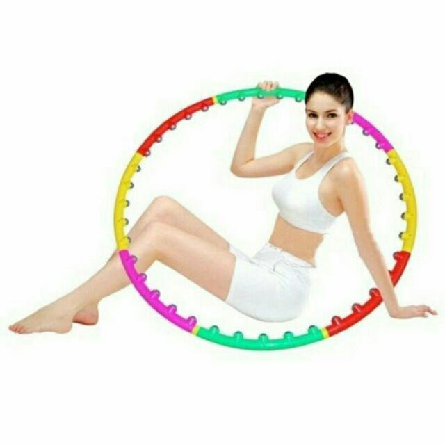 Vòng lắc eo giá rẻ, Vòng lắc giảm eo Massage cao cấp, Vòng lắc eo giảm cân hiệu quả với các hạt hoạt tính massage đánh tan mỡ bụng