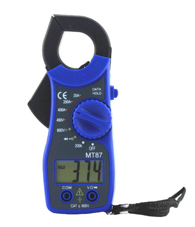 Đồng Hồ Kìm Đo Dòng Điện Ampe Kế MT87 (Kèm Pin Màu Ngẫu Nhiên)