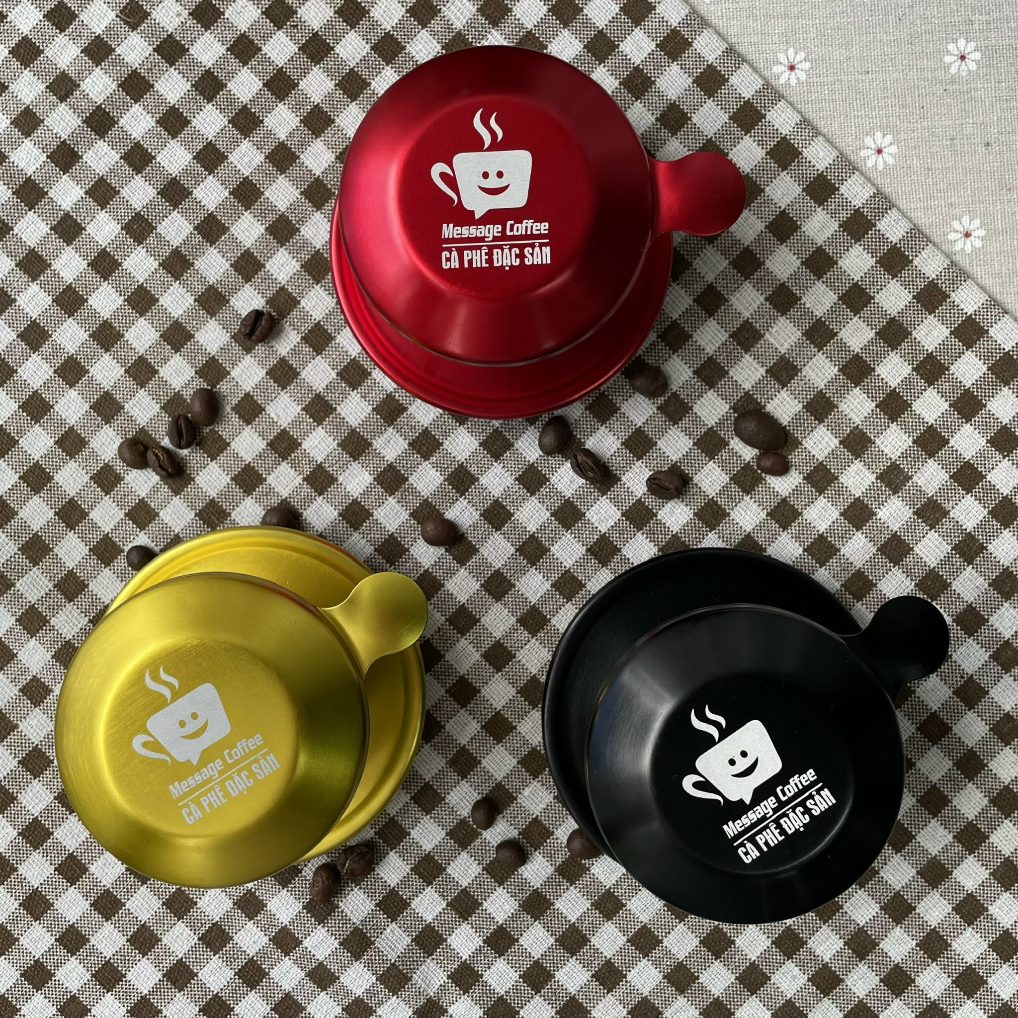 Phin Nhôm ANODE cao cấp phiên bản PREMIUM từ Message Coffee