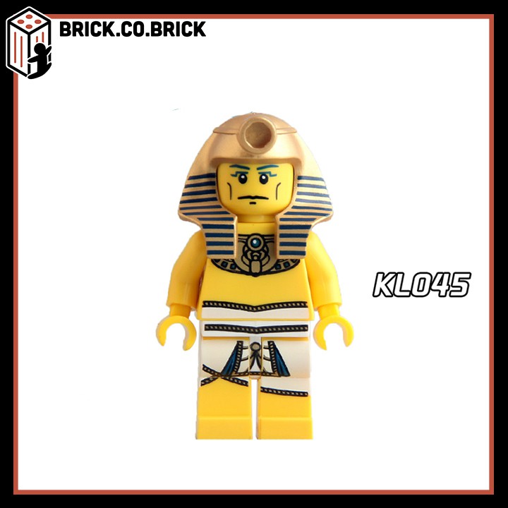 Đồ Chơi Lắp Ráp Minifigures Mô Hình Lắp Ghép Sáng Tạo Trong Anim Các Nhân Vật Huyền Thoại Ai Cập KL9006