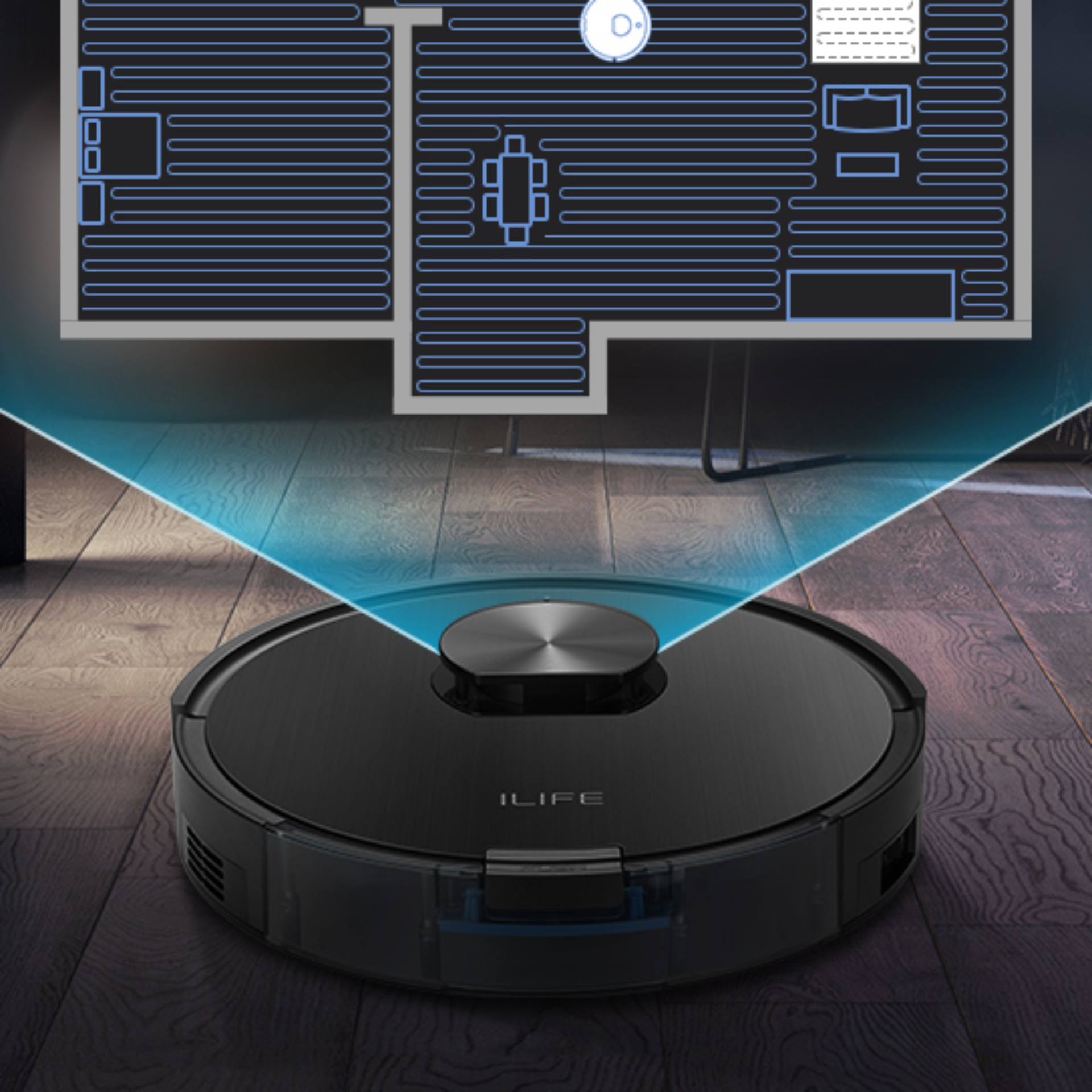 Robot hút bụi lau nhà ILIFE X900
