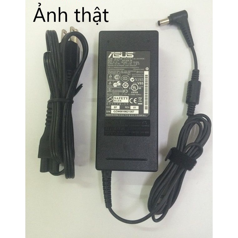 Giá tốt 🔝 sạc laptop asus 19v - 4.7a 4.74a 90w chân 2.5mm cho mã k53 k53e k53s k52 k56 k55 k55v k55s adapter kèm nguồn