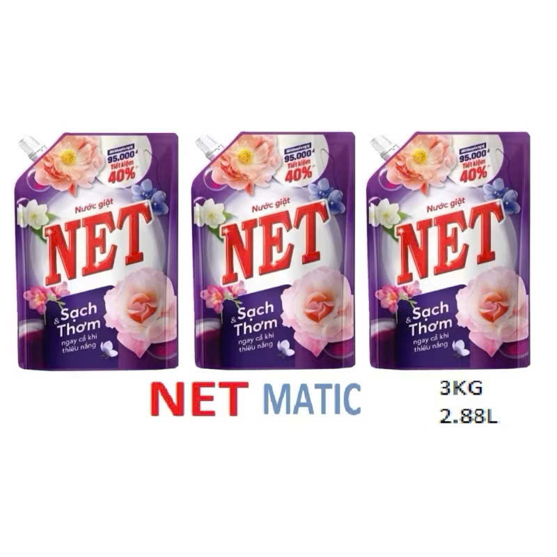NƯỚC GIẶT NET MATIC 3,3Kg