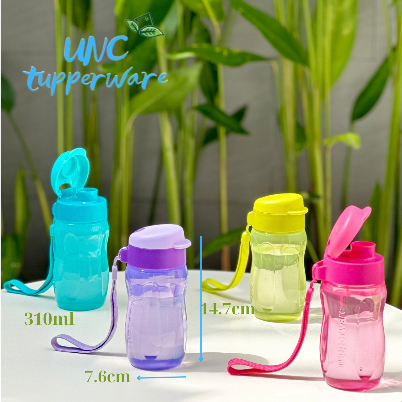 Bình nước Tupperware Eco Bottle Gen II 310ml - Màu mới