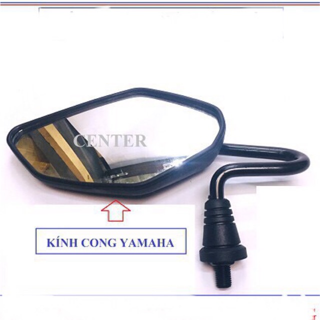 Gương Yamaha cong zin hãng - kính chiếu hậu