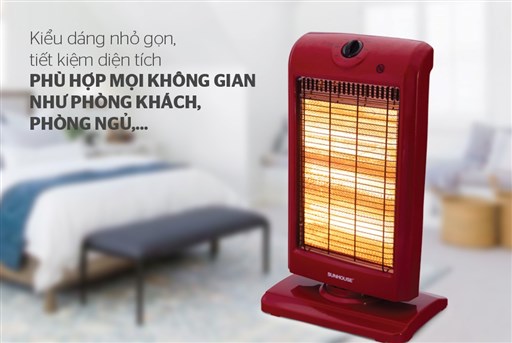 Quạt sưởi halogen Sunhouse SHD7016