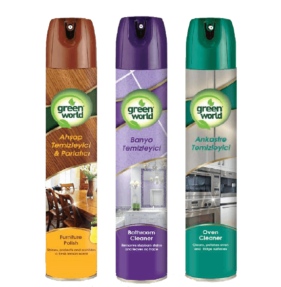 [CHAI XỊT BÓNG BẢO VỆ GỖ TẶNG KHĂN 3D] Green world furniture polish 400ML