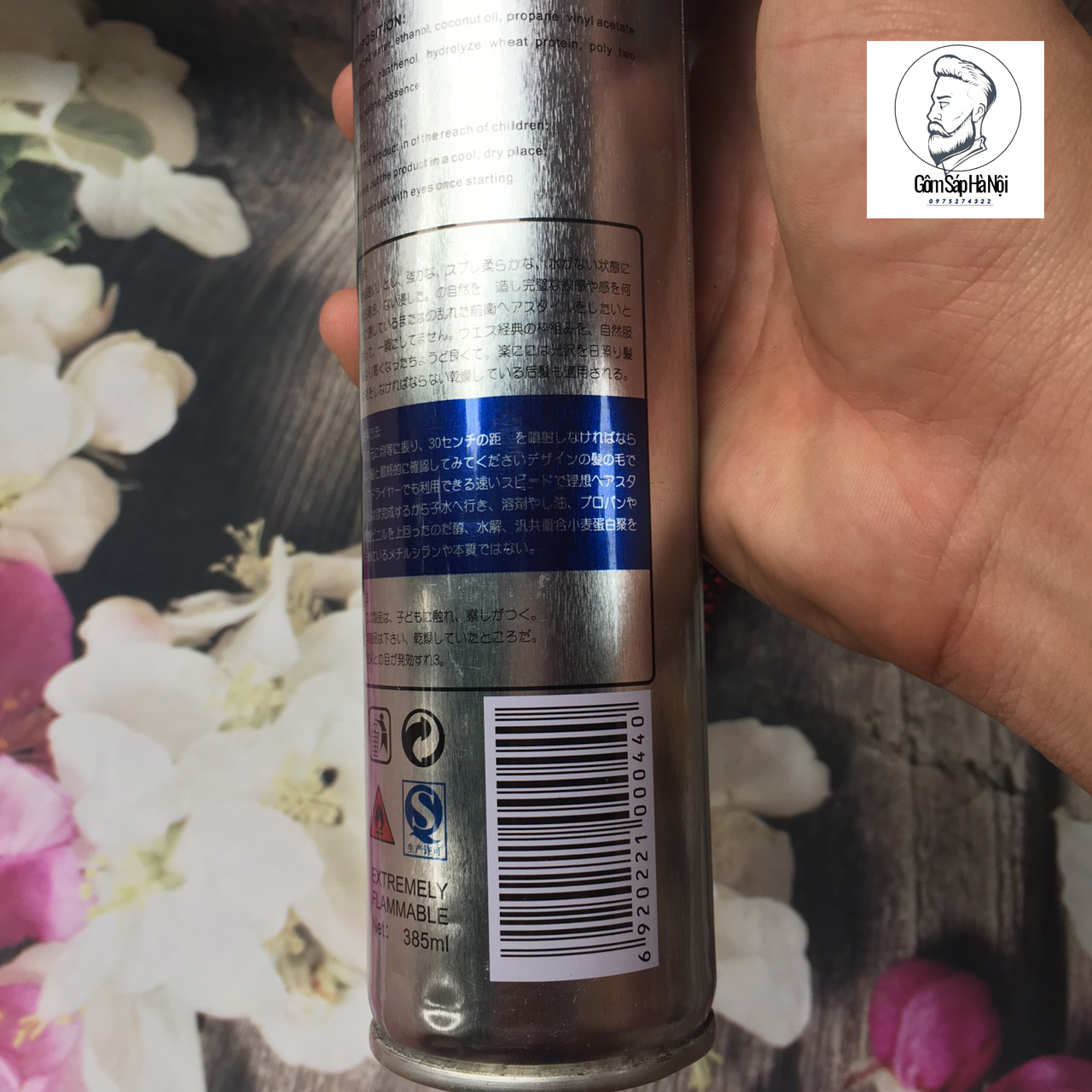 Gôm Xịt Tóc Spray 6+ ( Độ Giữ Nếp Cao)