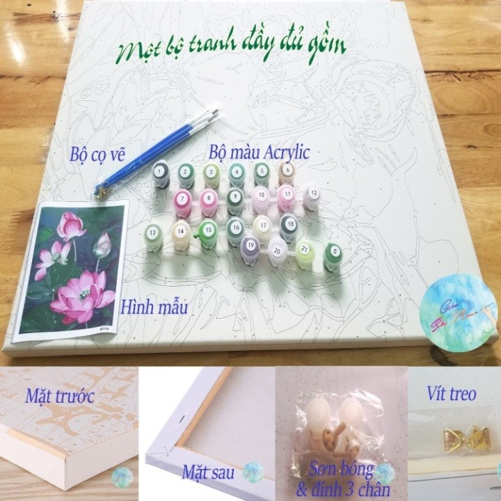 Tranh sơn dầu số hóa Tranh Anime DV016