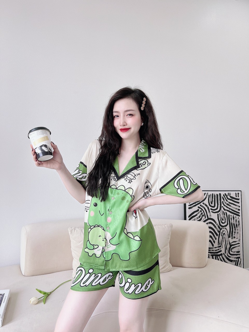 Bộ đùi - lụa xước ánh kim cao cấp (ĐẢM BÀO GIỐNG HÌNH 100%) - SIZE 40 - 60kg