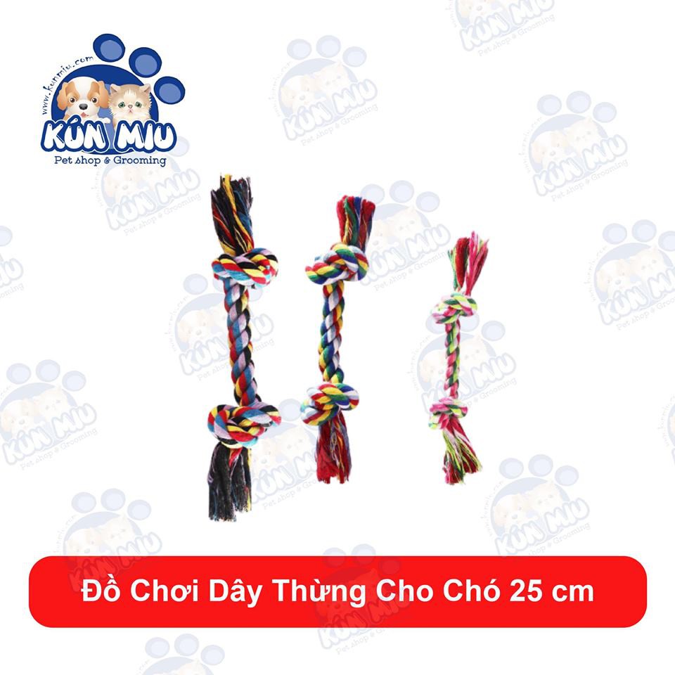 [Hoàn Tiền 10%] Đồ Chơi Dây Thừng Cho Chó 25cm