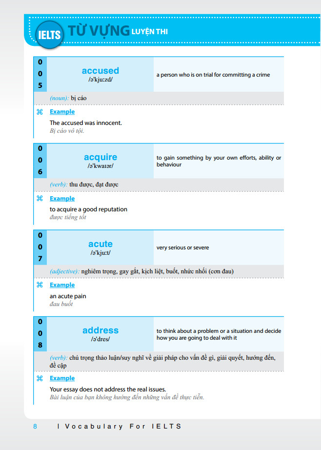 Ielts Exam Vocabulary (Paperback)