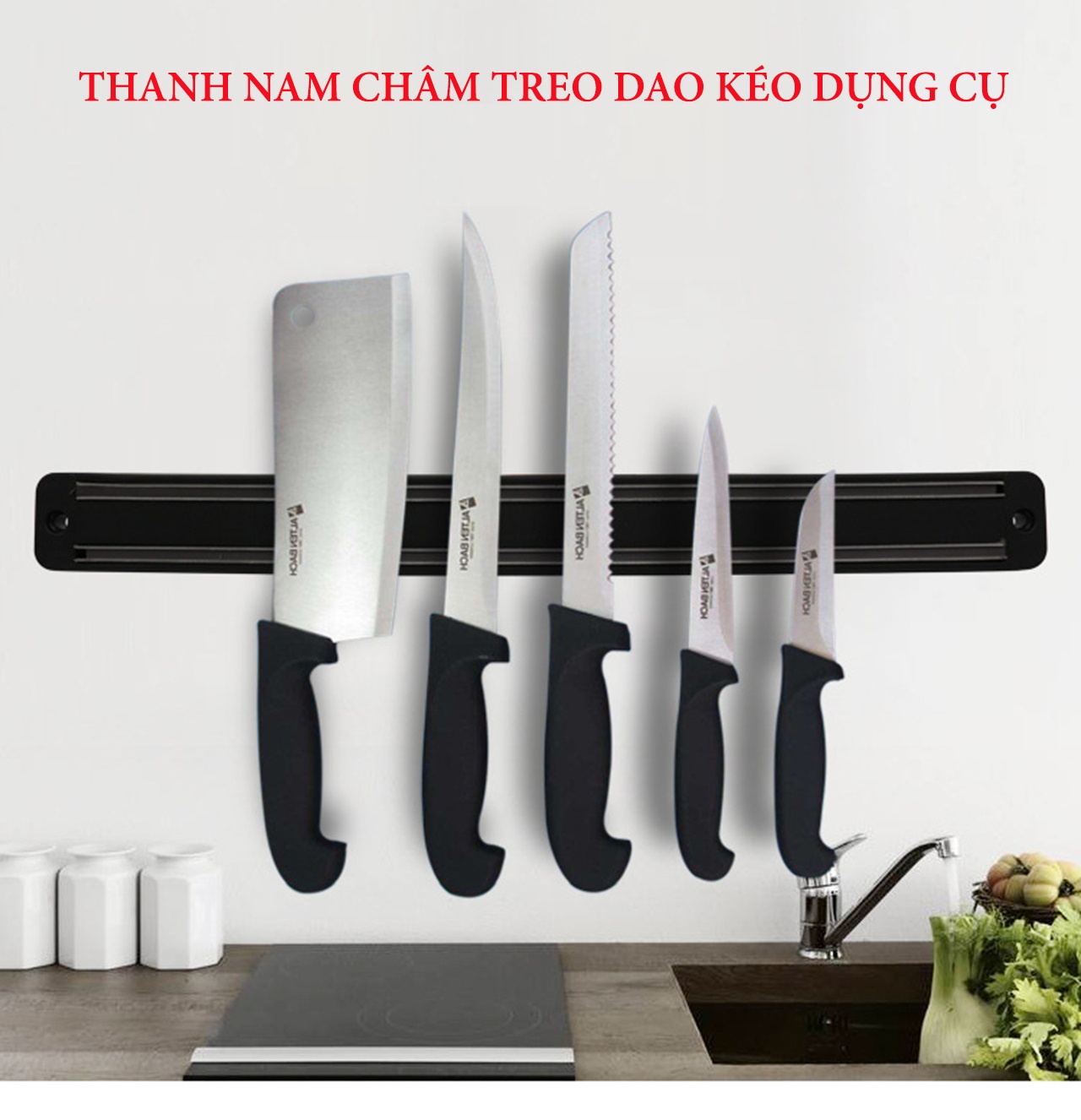 Thanh dắt dao nam châm