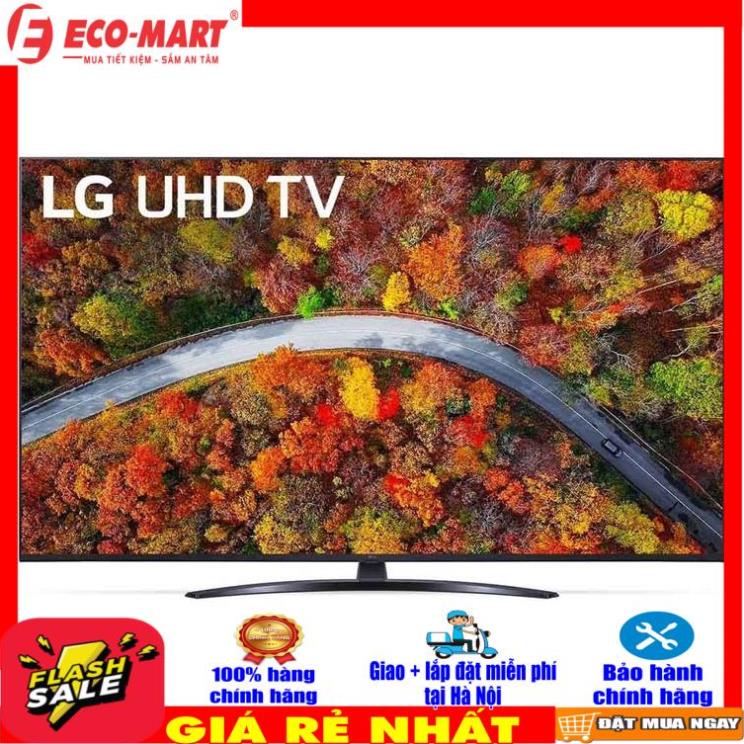 Tivi LG 50UP8100PTB 50 inch 4k Smart TV thinQ Al, Mới 2021 (GIAO TOÀN QUỐC MIỄN PHÍ GIAO + LẮP ĐẶT tại Hà Nội-đi tỉnh liên hệ shop)
