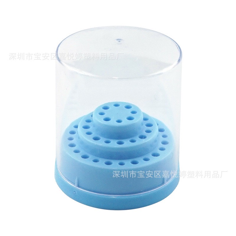 Hộp đựng đầu mài móng 48 lỗ chuyên dụng trong ngành Nail - Hộp đựng đầu mài móng siêu bền