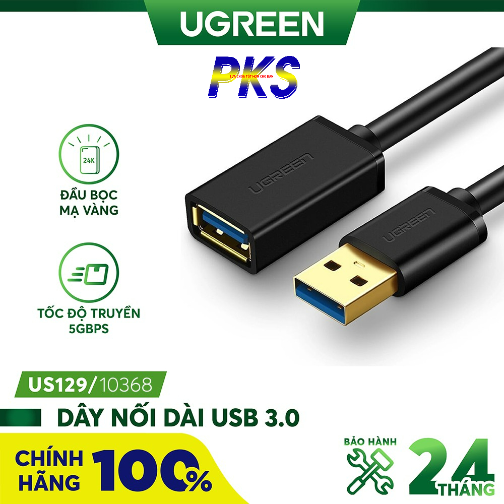 Cáp nối dài usb 3.0 dài 1m ugreen 10368