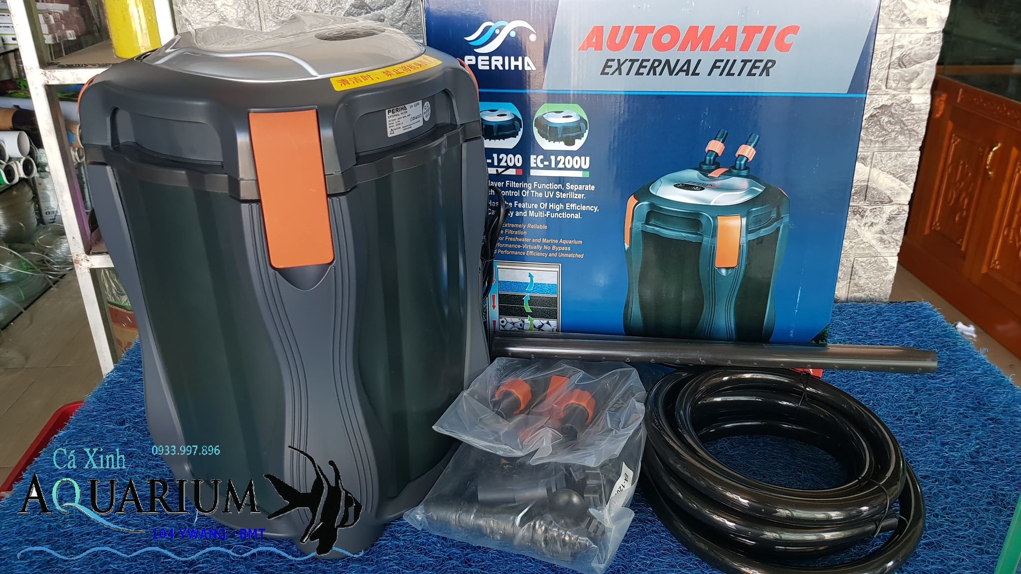 Máy lọc thùng ngoài Periha EA 1200