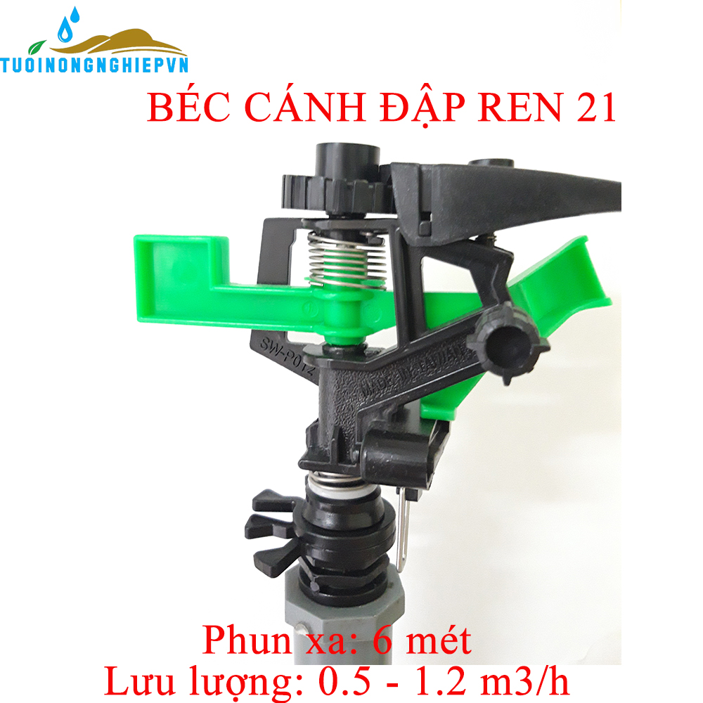 Béc tưới phun mưa ren 21mm