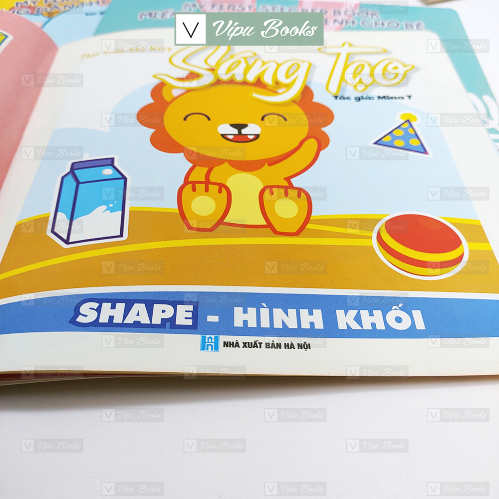 Sách - Miếng Dán Thông Minh Cho Bé - My First Sticker Book (Bộ 3 Cuốn)