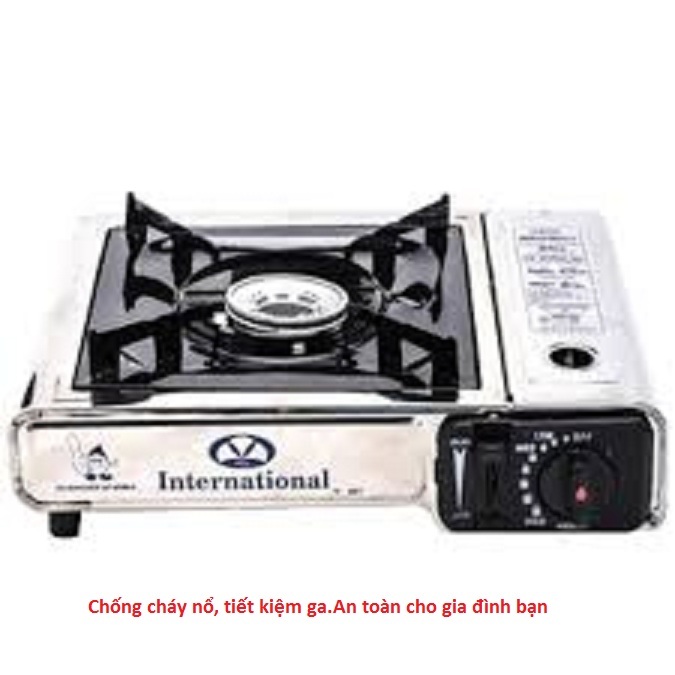Bếp ga mini du lịch INOX 100%,