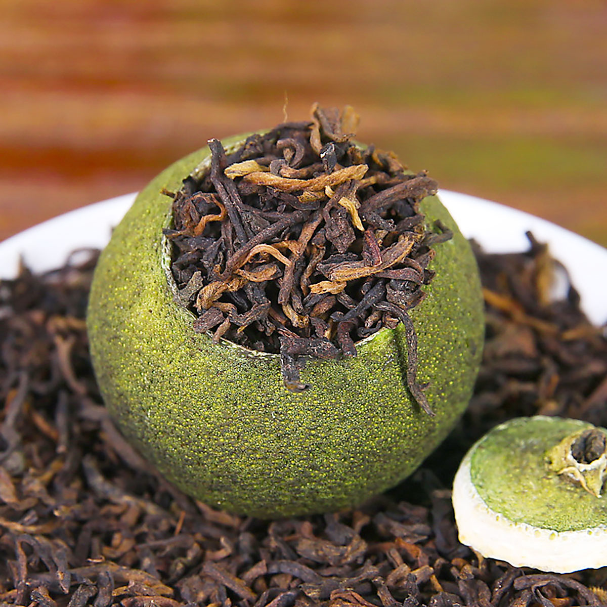 Trà Phổ Nhĩ Quýt ( Tiểu Thanh Cam) hộp 200g
