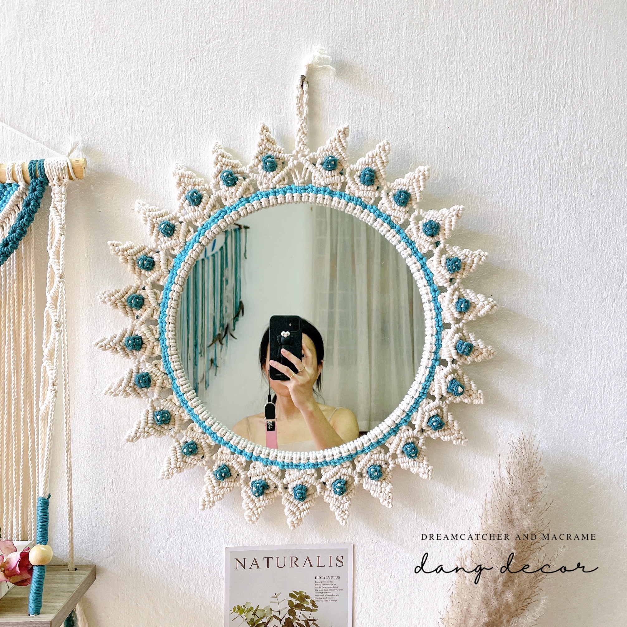 Dang Decor - Set Gương Kệ Treo Tường GK01 (Có Tách Lẻ)