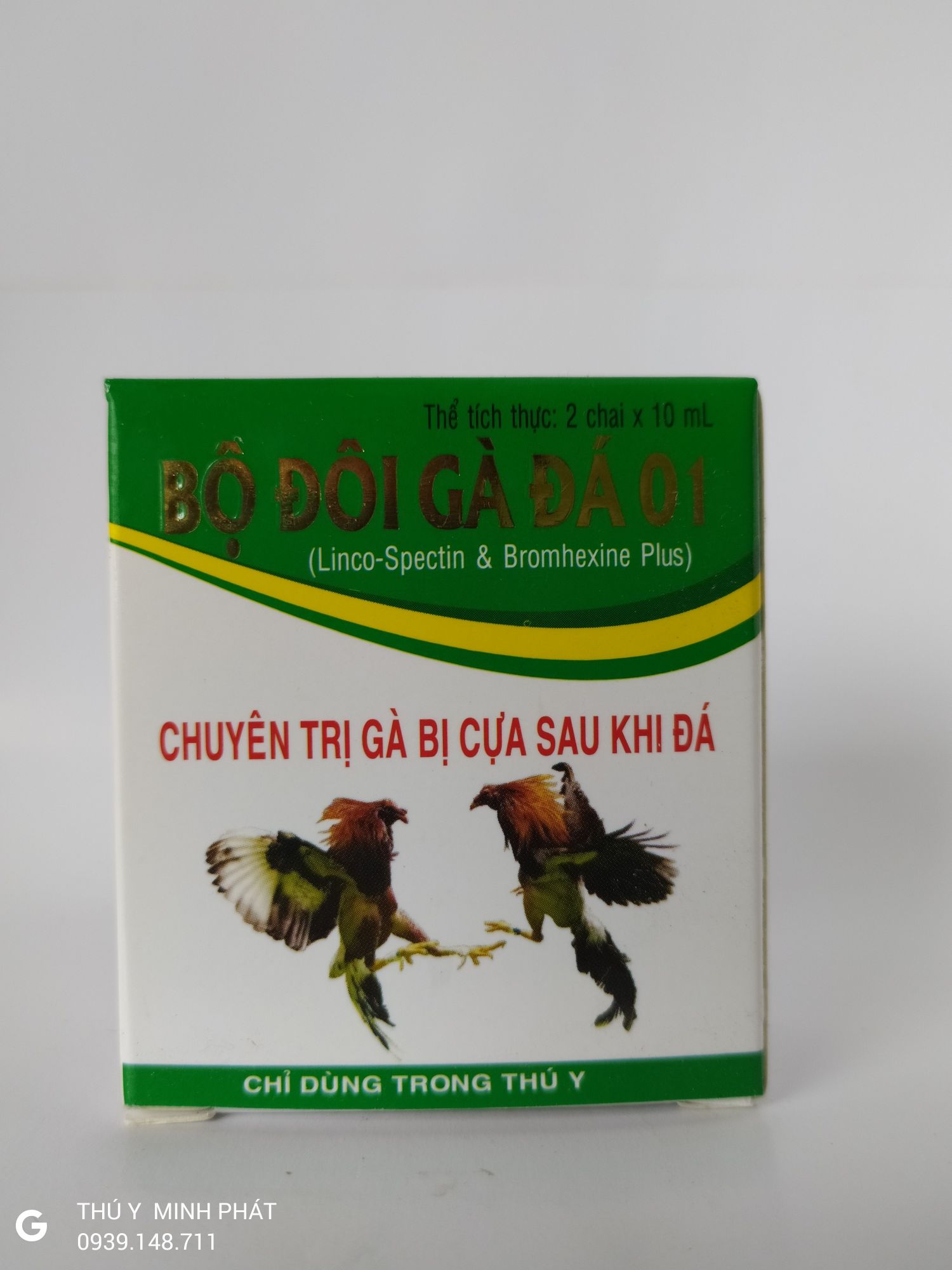 NOVA BỘ ĐÔI GÀ ĐÁ 01 (GÀ BỊ CỰA SAU KHI ĐÁ)