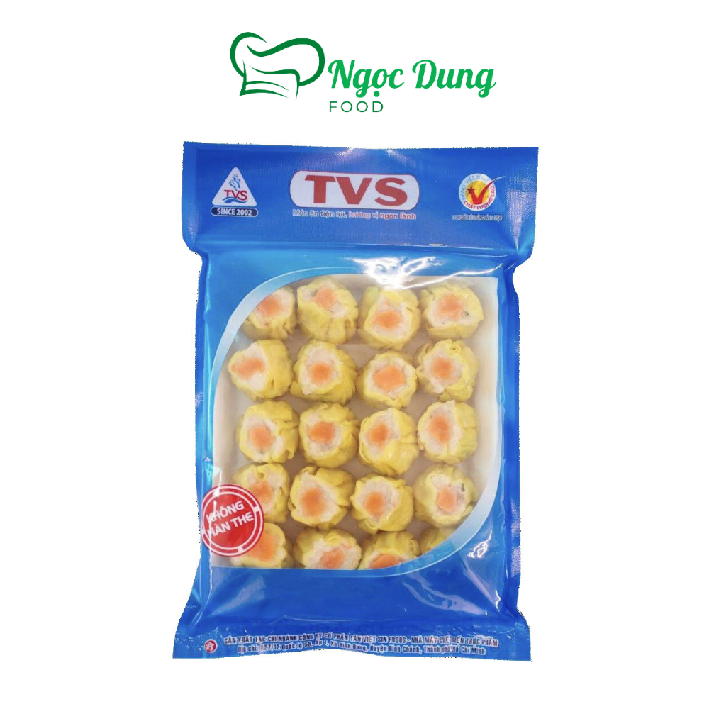 Xíu mại tôm thịt tvs vĩ 20 viên 500g ( giao hoả tốc 4h tphcm )