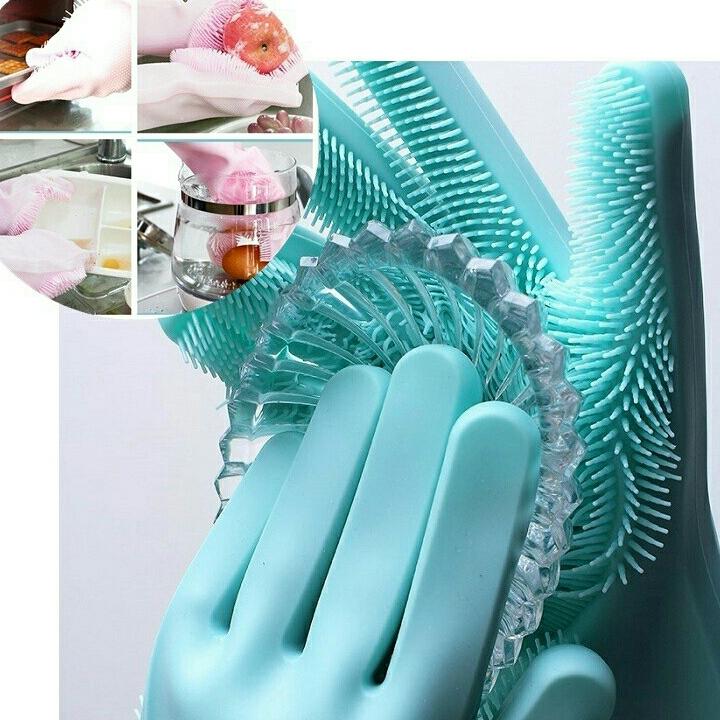 Găng tay rửa bát silicon
