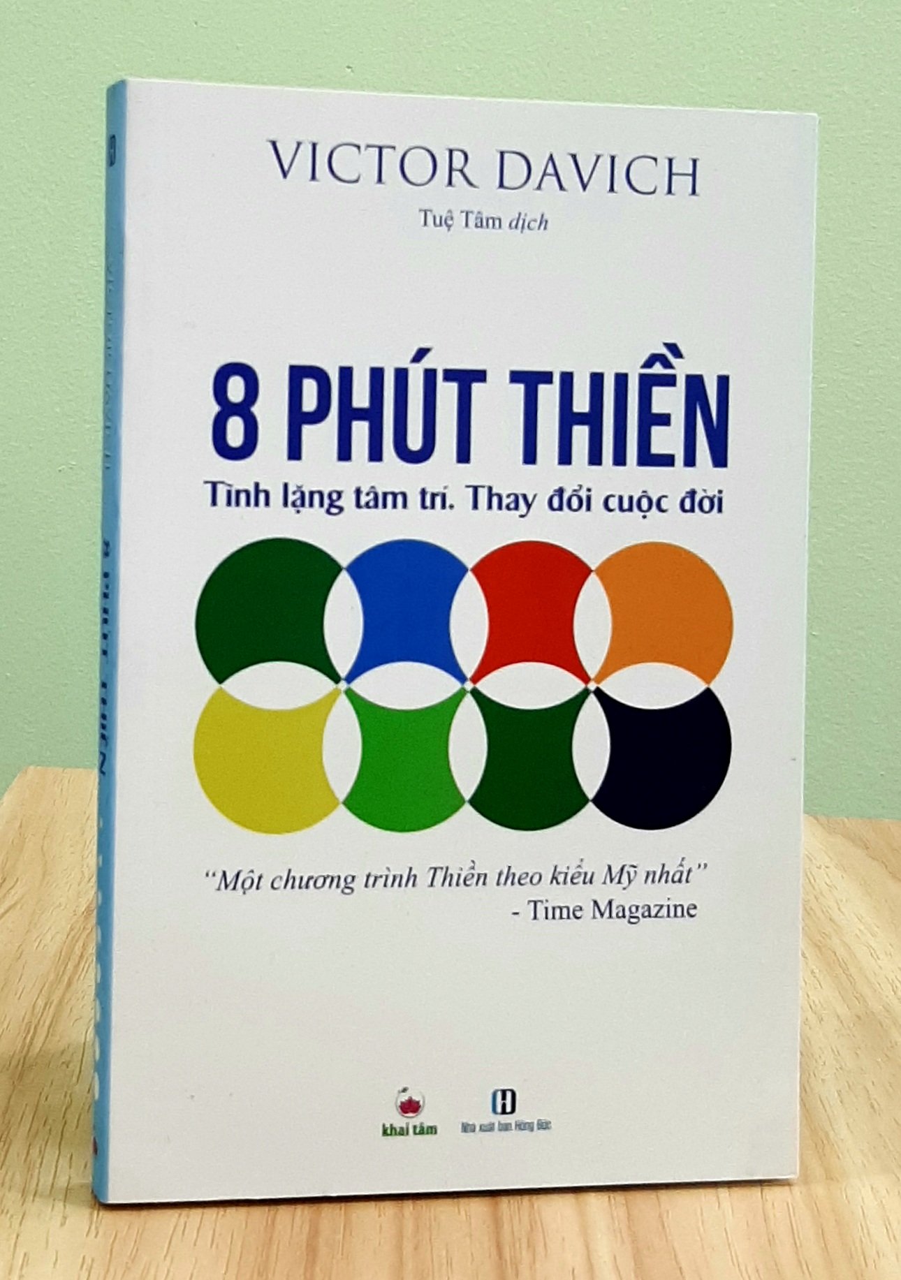 Sách - 8 Phút Thiền - Tĩnh lặng tâm trí, thay đổi cuộc đời