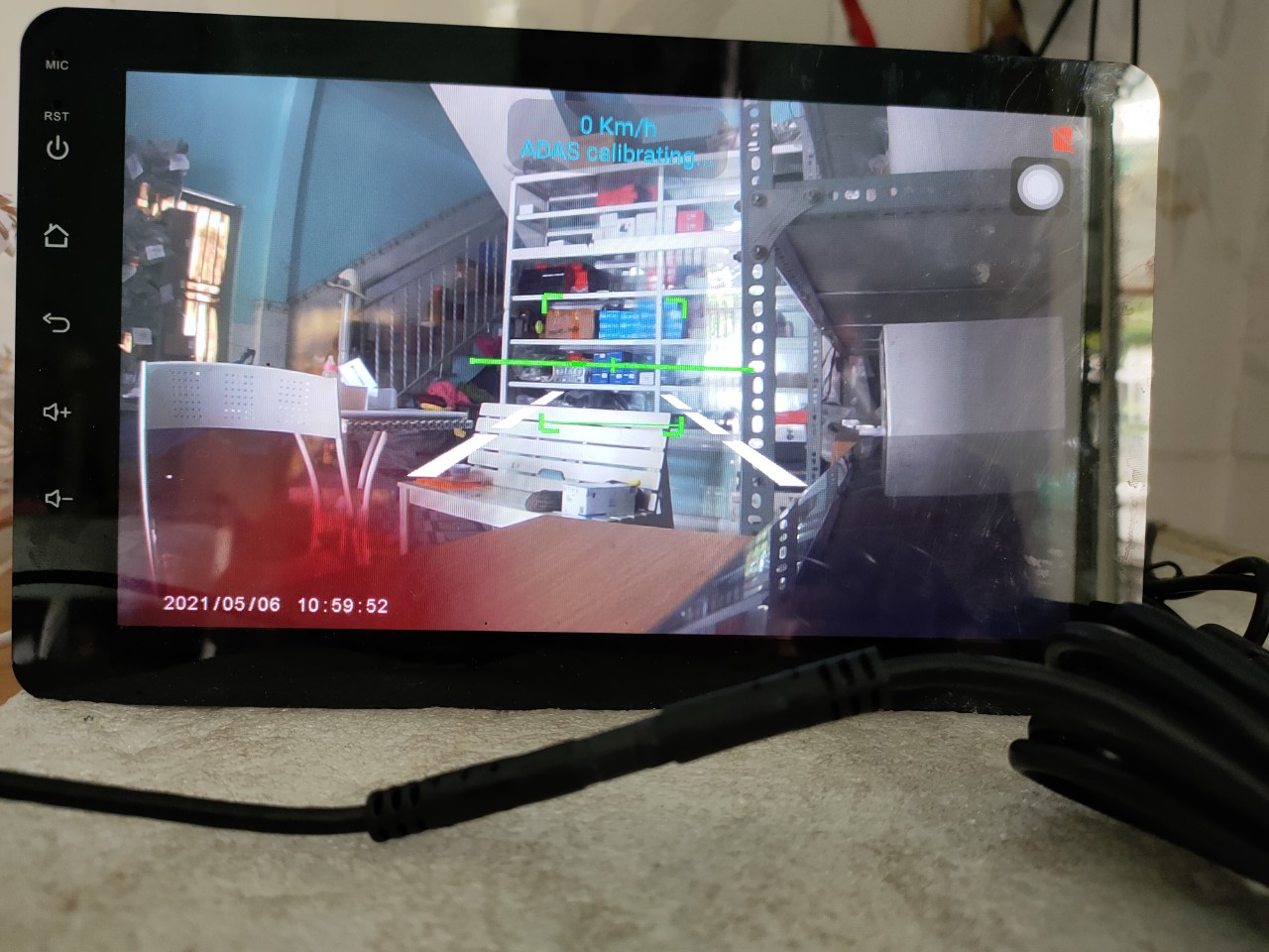 Camera hành trình U6 kết nối với đầu android