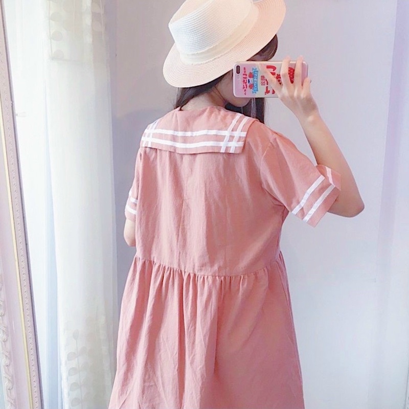 ĐẦM BANYDOLL CỔ THỦY THỦ (có ảnh thật) MS 105