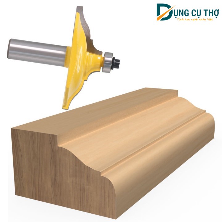 Mũi phay phào tủ, mũi soi chỉ tủ cốt 12.7mm