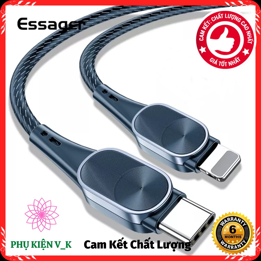 (Giá Hủy Diệt) Cáp Sạc Nhanh 20W TypeC to Lighting Dùng Cho Iphone