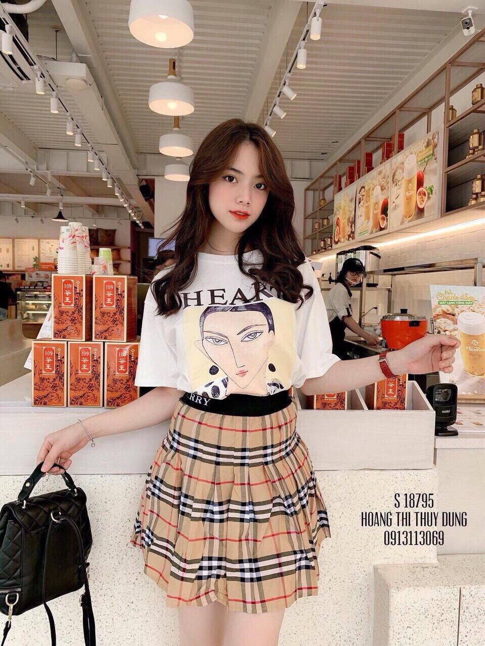 Sét váy sọc HEART siêu hót