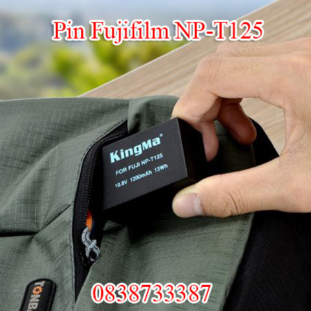 Pin máy ảnh Kingma cho Fujifilm NP-T125