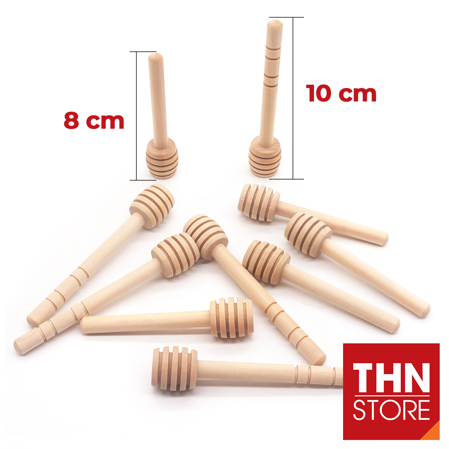 [HCM]Que Gỗ Lấy Mật Ong Mini Tiện Lợi
