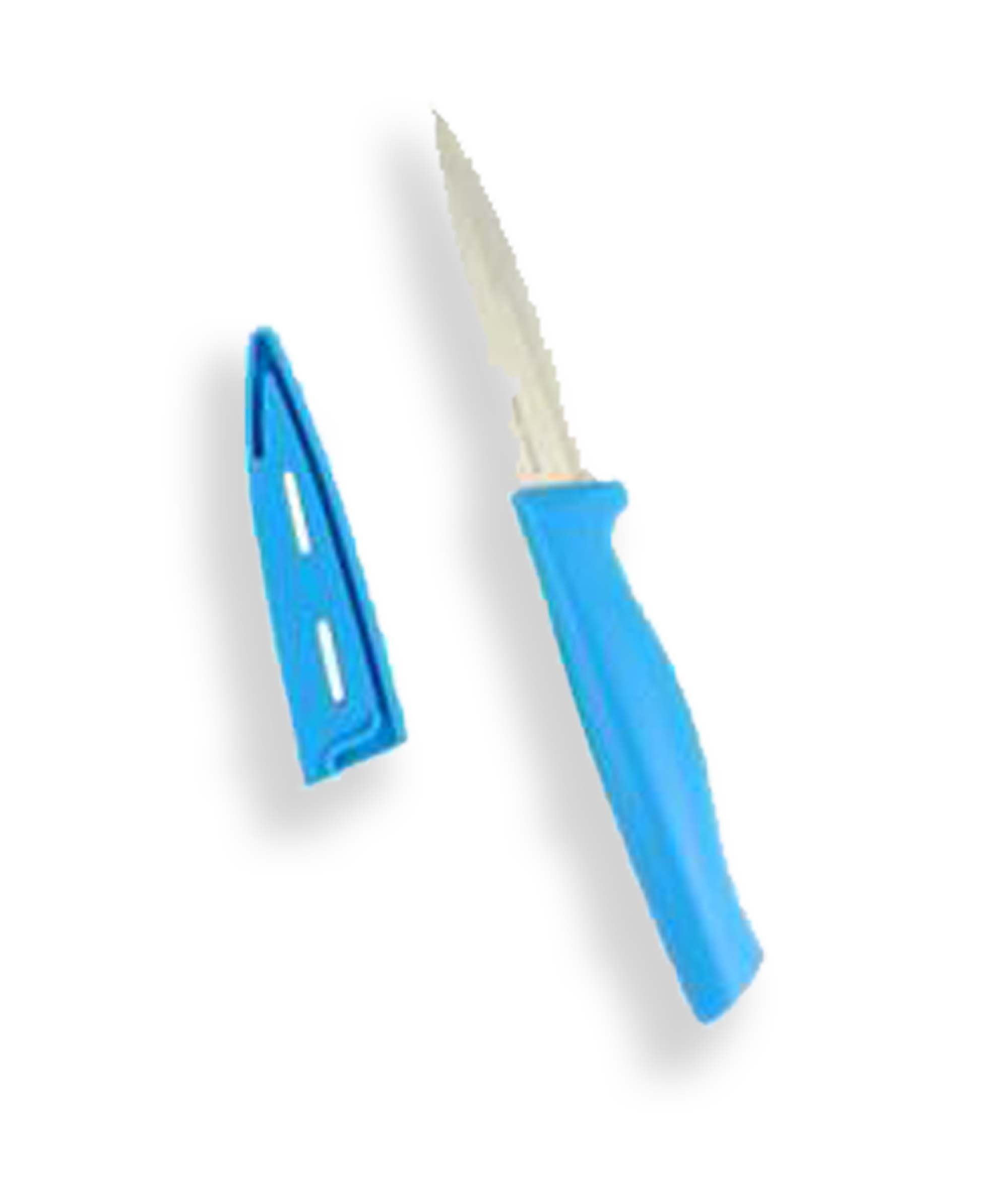 Dao Tupperware Paring Knife có vỏ màu xanh biển